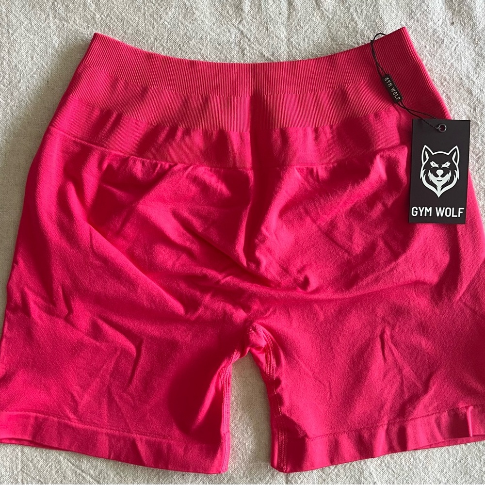 High Wasted Scrunch Biker Shorts - High Quality